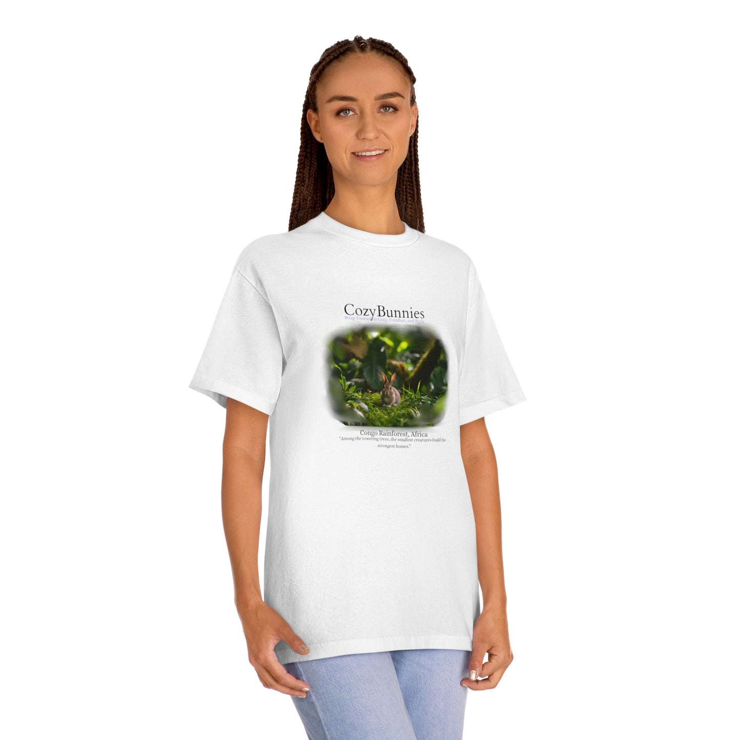 Cozy Bunnies Congo Rainforest, Africa T-Shirt